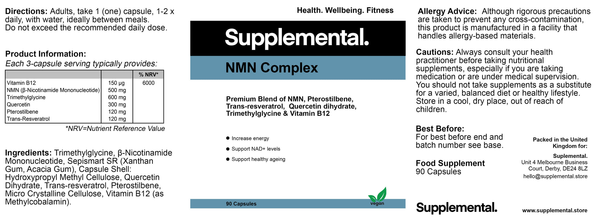 NMN Complex - Supplemental