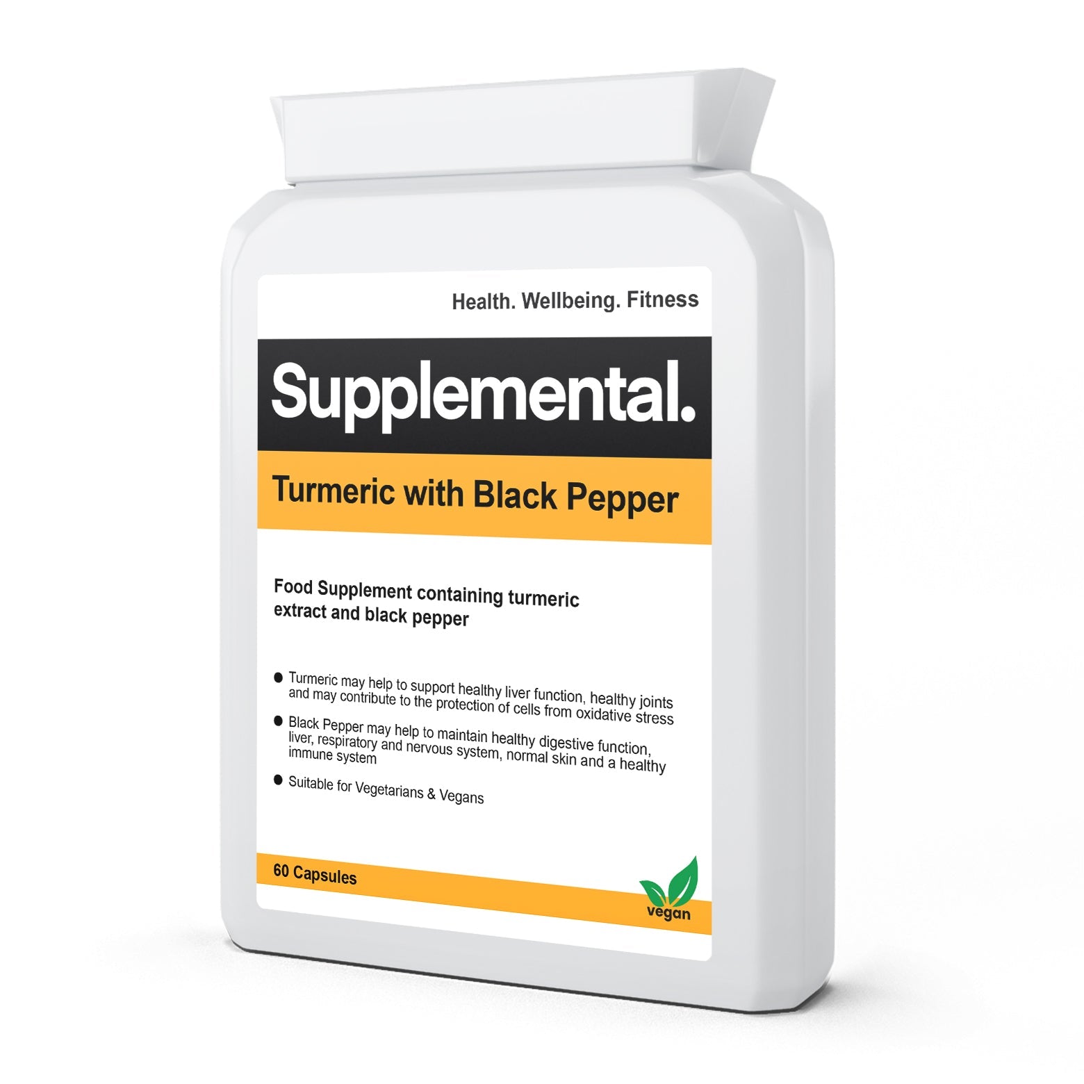 Turmeric with Black Pepper - Supplemental