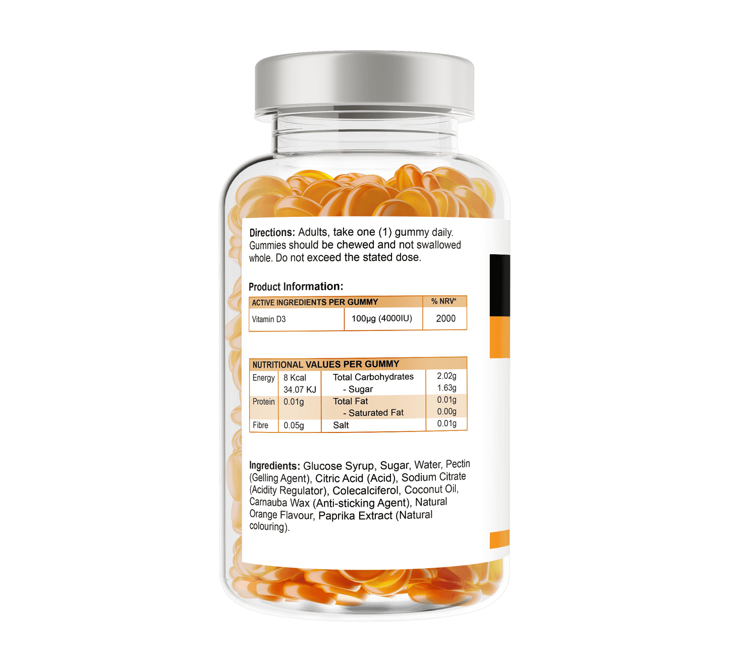 Vitamin D3 Gummies - Supplemental
